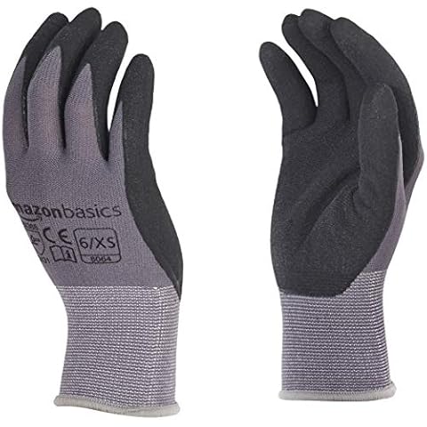 Amazon Basics Micro-Foam Nitrile Work Gloves Cover