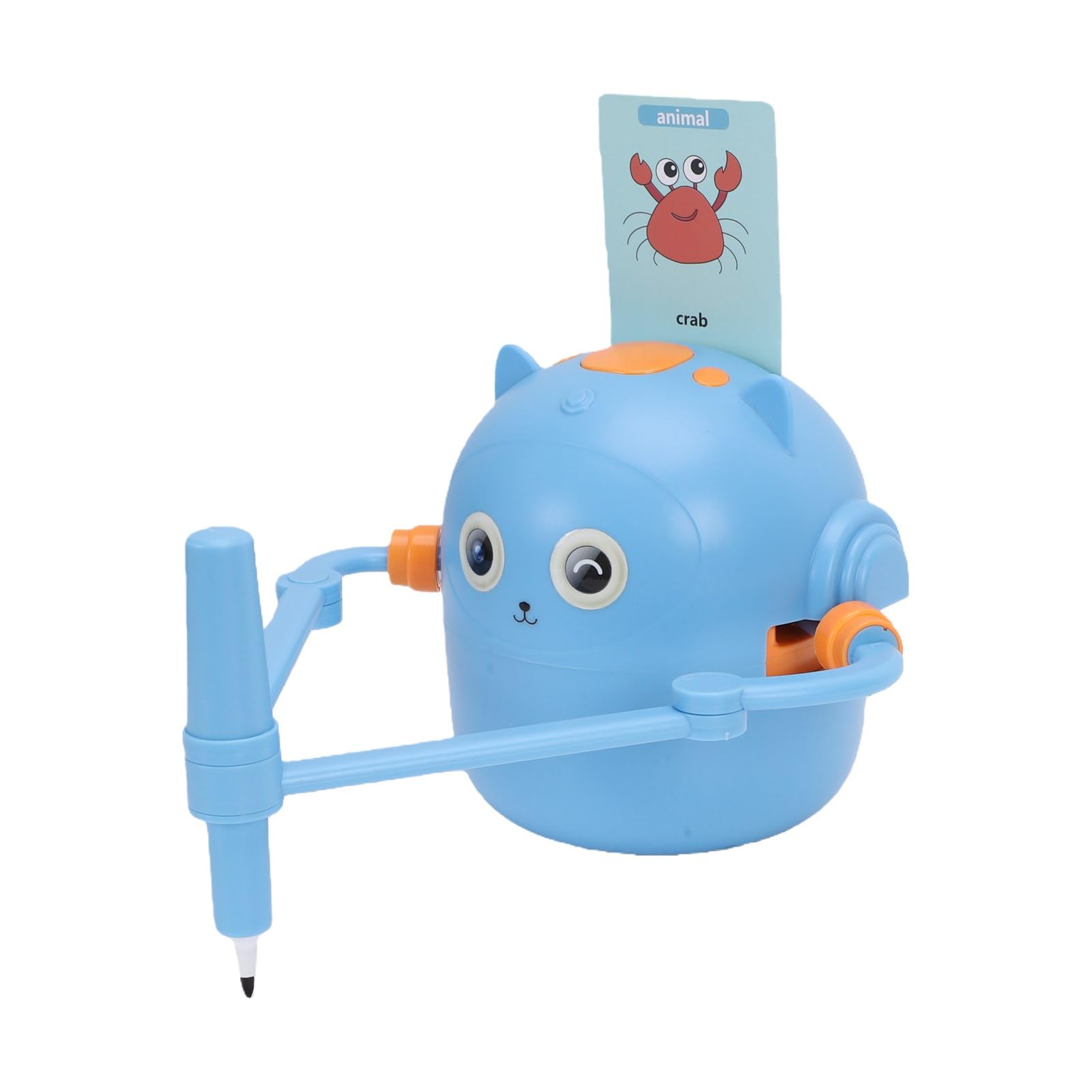 Dilwe Robot Educativo per Disegnare Bambini, 100 Carte Lavagna Riutilizzabile con 30 Giorni di Standby per Apprendimento Montessori Prescolare