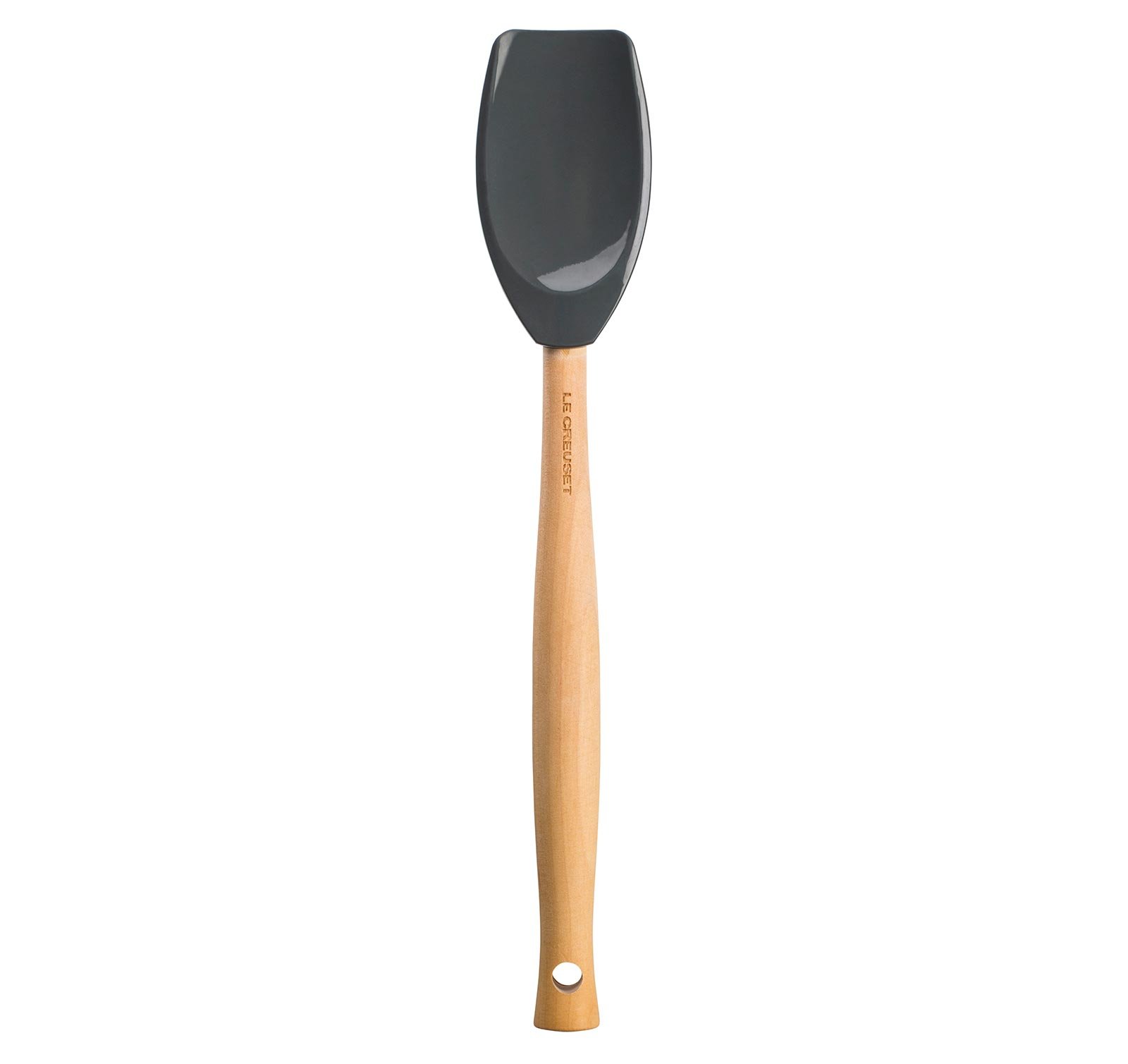 Le Creuset Silicone Craft Series Spatula Spoon, 11 3/8" x 2 1/8", Oyster, Large