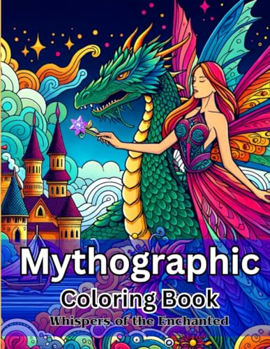 Mythographic Coloring Book – Whispers of the Enchanted – Fantasy Coloring Book for Adults for Stress Relief and Relaxation (Mythographic Coloring Books)