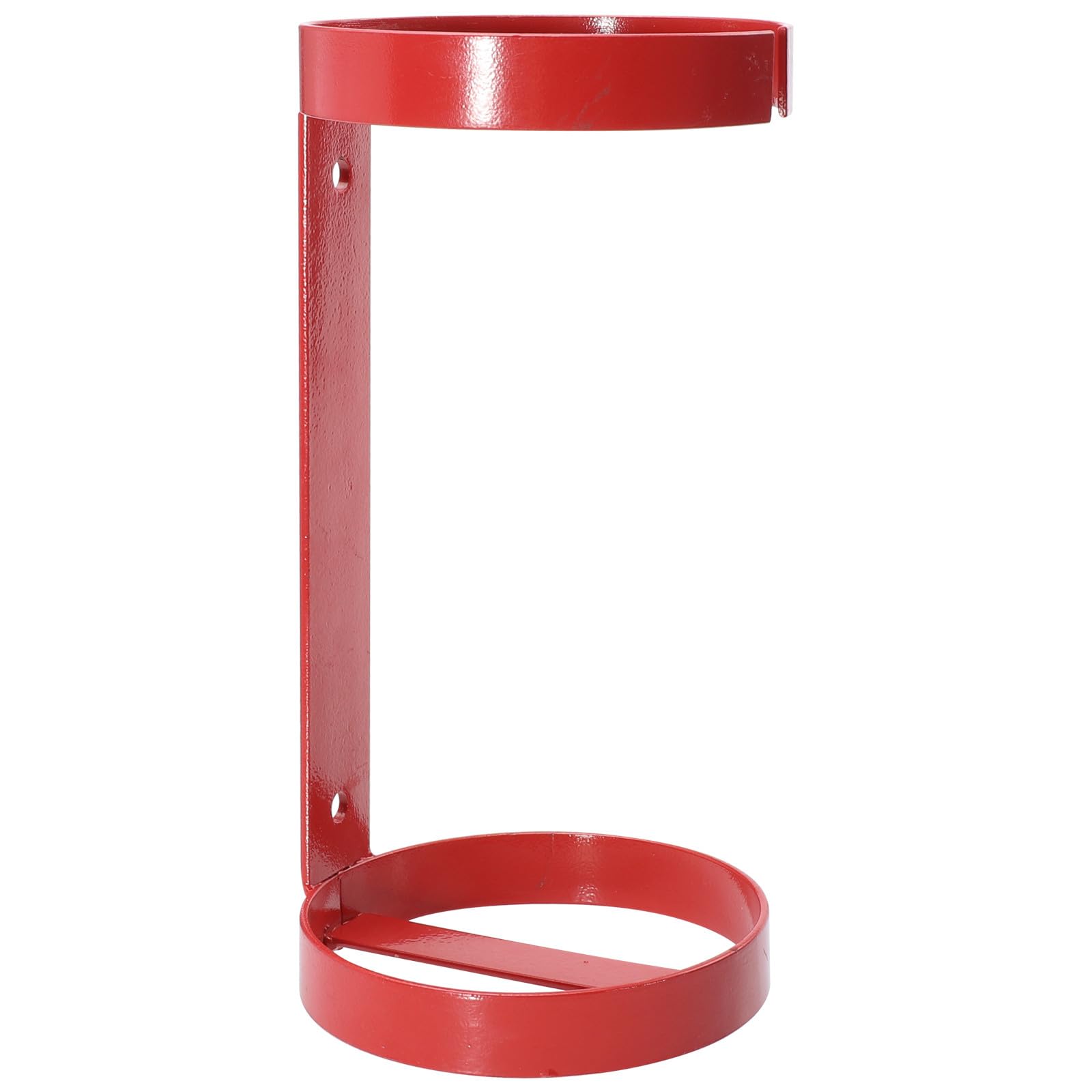 Toddmomy Soporte de Pared para Extintor de Incendios de Hierro 4kg Doble Aro Abierto, Estante Resistente para Extintores, Accesorio Seguro para Protección contra Incendios en Hogar