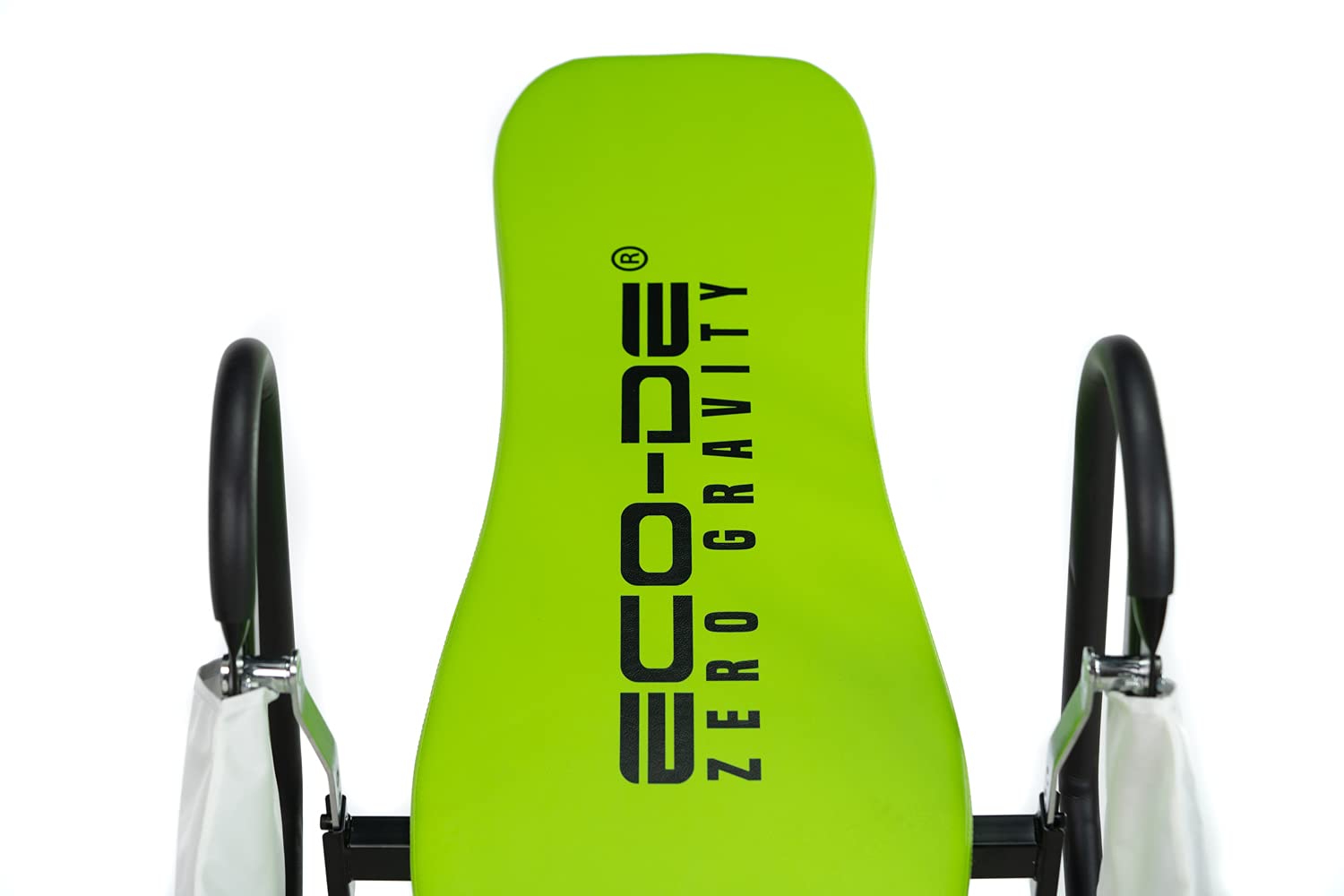 ECODE® Gravity Table d´Inversion Robuste, Table d'inversion gravitationnelle, avec Support de Cheville, avec Appuie-tête, Réglable en Hauteur, sans pincement (Vert)