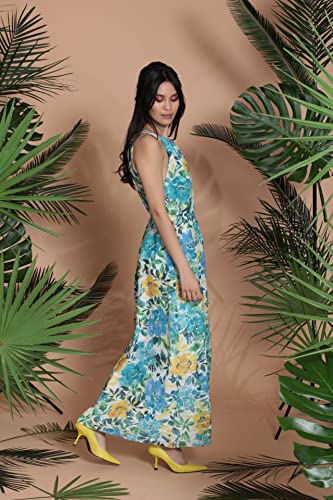 Image of Maggy London Women's Maggy London Women's Halter Neck Maxi Dress