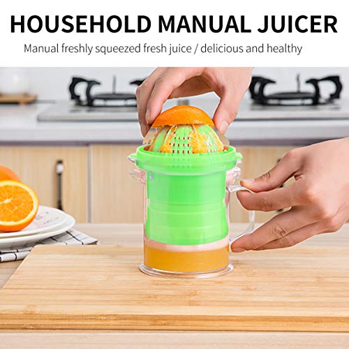Espremedor de mão Cabilock 2 peças laranja espremedor de frutas espremedor manual máquina de rotação