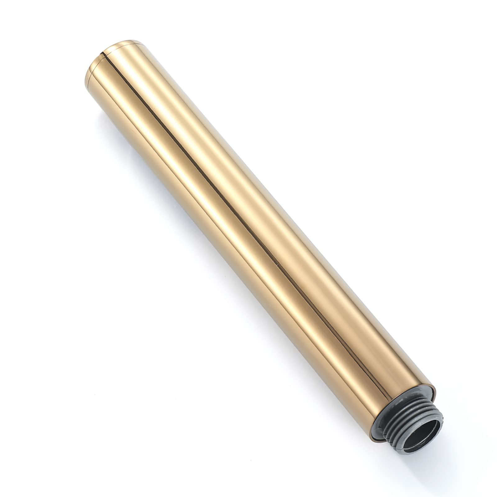 Asta Doccia 65 cm Saliscendi Doccia 304 Acciaio Inox Montaggio a Parete Asta Doccia Saliscendi Completo Regolabile con Doccetta, Tubo 150 cm, Supporto Regolabile,Titanium Gold
