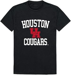 UH University of Houston-Victoria Jaguars NCAA Arch T Shirt - Black, X-Large