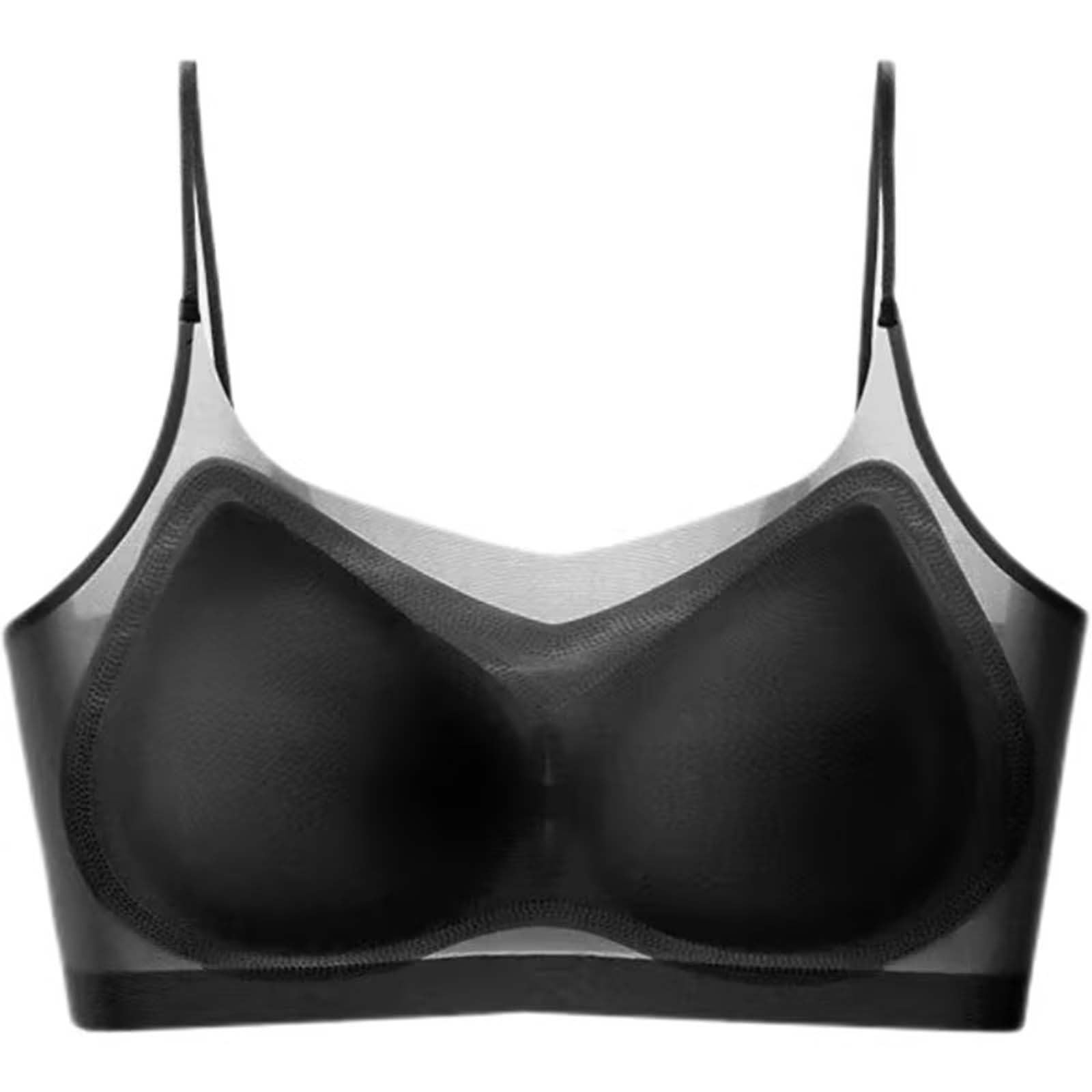 Windy Bra Seamless Ultra Thin Ultra Thin Plus Size Ice Silk Comfort Bras Non Marking Net Yarn Breathable Bra for Women