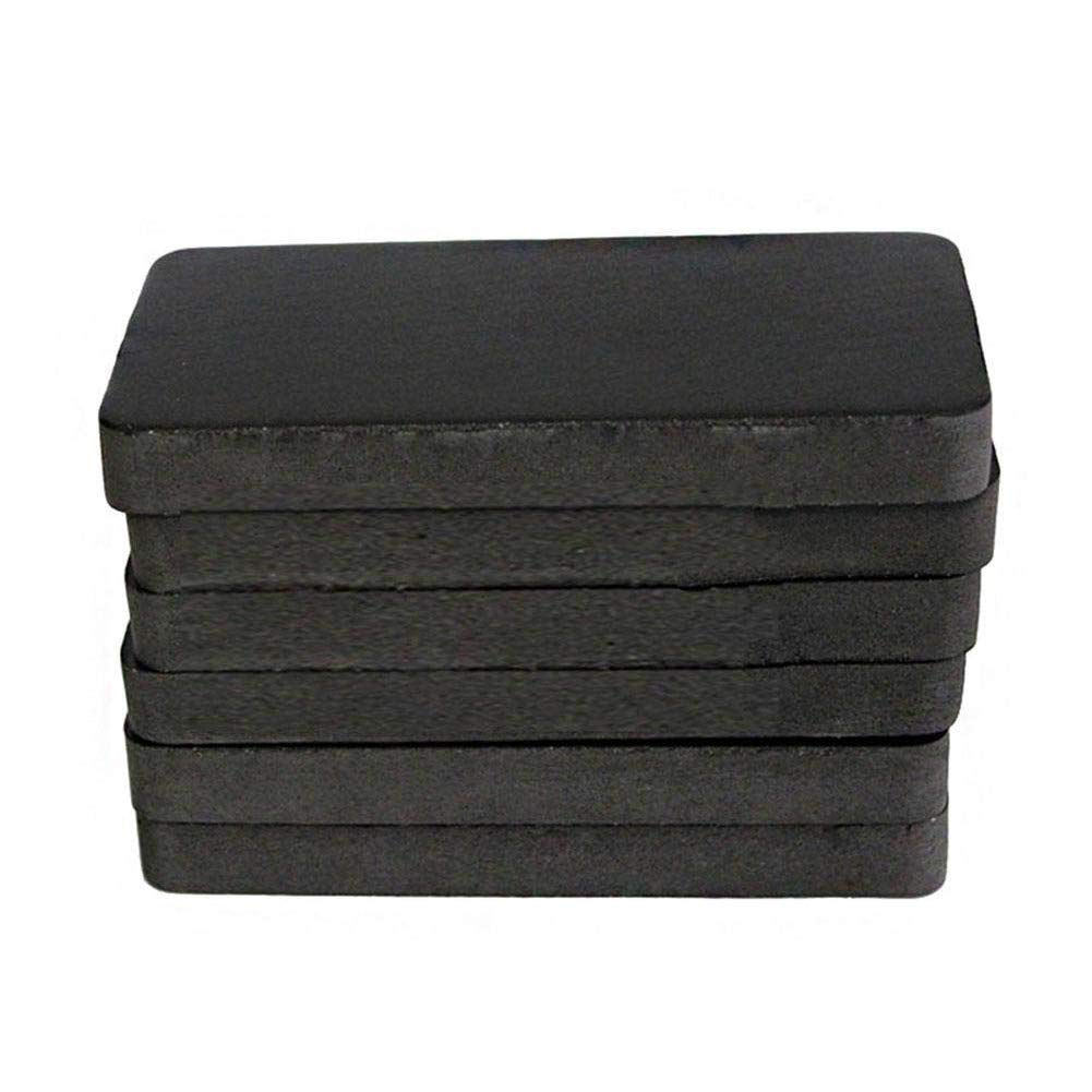 6 anti-vibratiepads voor loopbanden, 10x10x0,5 cm, antislipmat voor