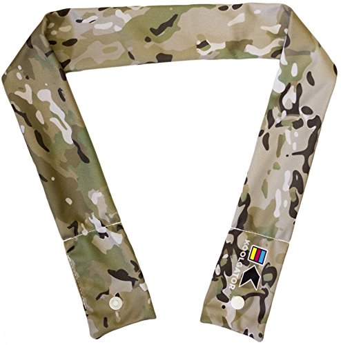KOOLGATOR Cooling Neck Wrap - Scorpion Like Camo Design - //coolthings.us