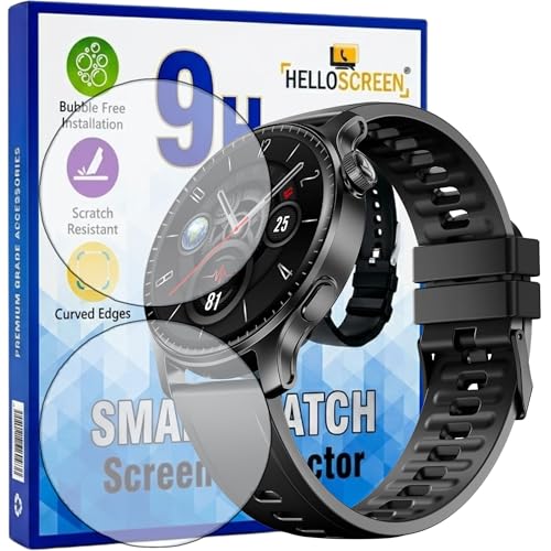Image of 2-Pack | Screen Protector Guard for boAt Ultima Prime | 1.43 inch | Smartwatch - Flexible & Ultrathin TPU Film, Scratch Resistant, Bubble Free - Not Tempered Glass