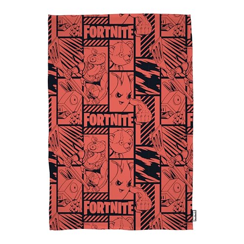 Image of Fortnite Officially Licenced Fleece Throw Blanket | Super Soft, Clutch Design | Warm Super Soft Feel Throw | Perfect for Home, Bedroom, Sleepovers & Camping | 100 x 150 cm