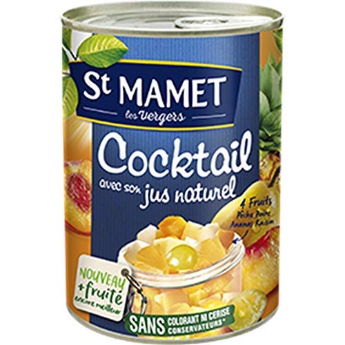 ST MAMET - Cocktail De Fruit 250G - Lot De 4 - livraison offerte