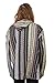 Sunshine Joy Woven Baja Style Pullover Hoodie Hooded Jacket Earth Stripe (x_l)