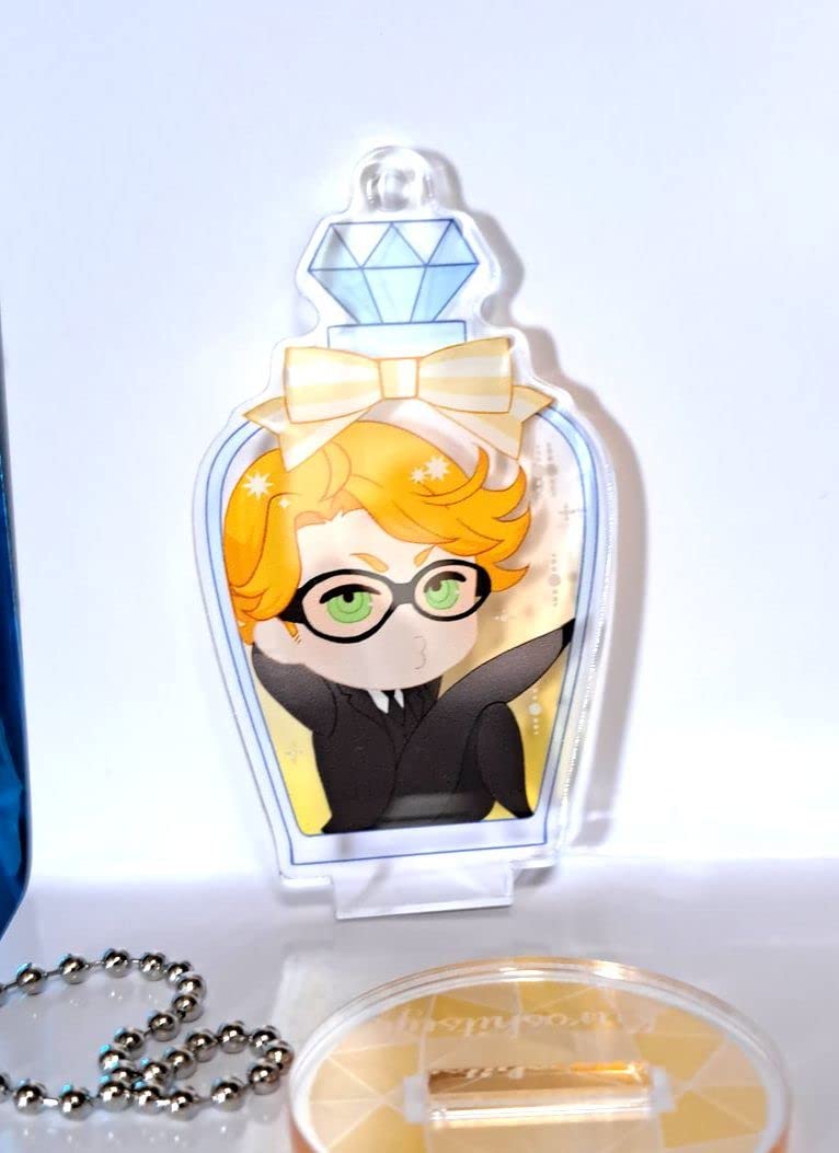 黒執事 宝石缶バッジ 瓶詰め アクリルキーホルダー 黒執事 Black Label
