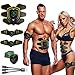 Nitoer Electrostimulateur Musculaire,Ceinture Abdominale Electrostimulation EMS Stimulateur Appareil Electrostimulation Musculaire Femme Homme Entraînement Abdominal pour Abdomen/Bras/Jambes (EMS-A)
