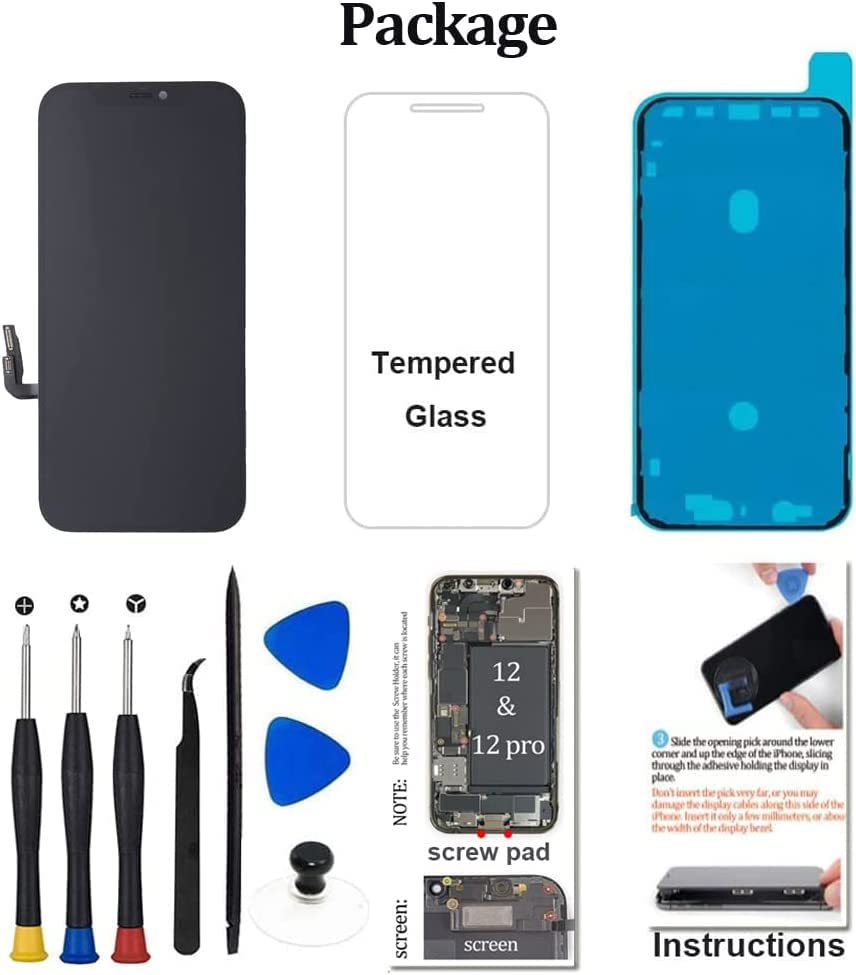 IPhone XS Plus Schermo LCD TFT Per Nokia 7.2 TA-1196 Digitizer Assemblaggio Completo Con Cornice (nero Golf 5 Display - Foto 7