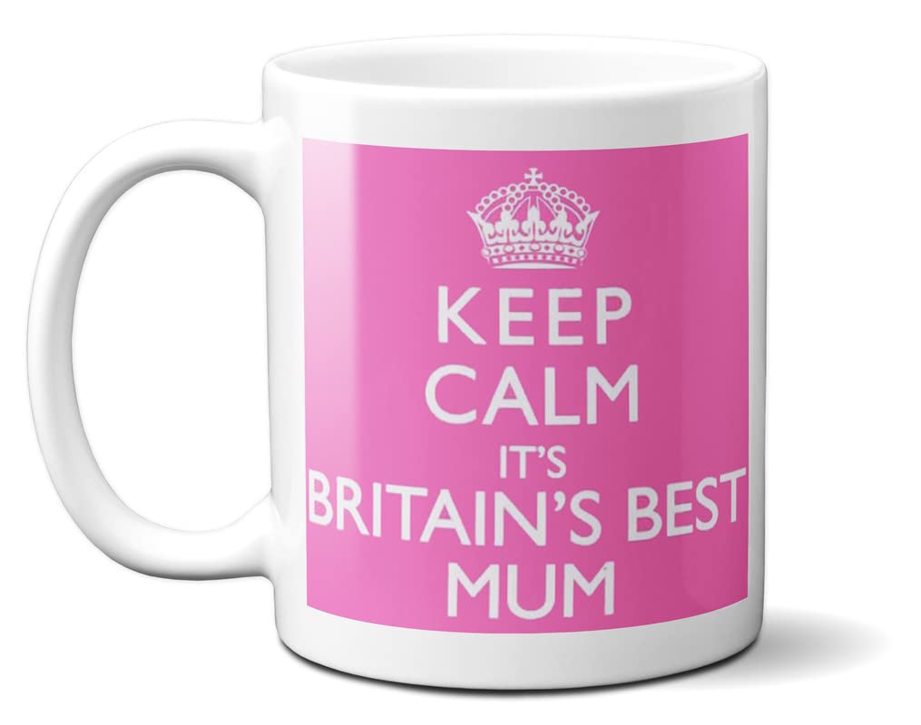 Keep Calm It's Britains Best Mum - 11oz Ceramic Mug