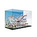 Produktbild AZIZAT Acryl-Vitrine, transparente Show-Box, Display-Box für LEGO 10261 Roller-Untersetzer, Baustein-Modell. (nur Aufbewahrungsbox, 3 mm) (Malerei)