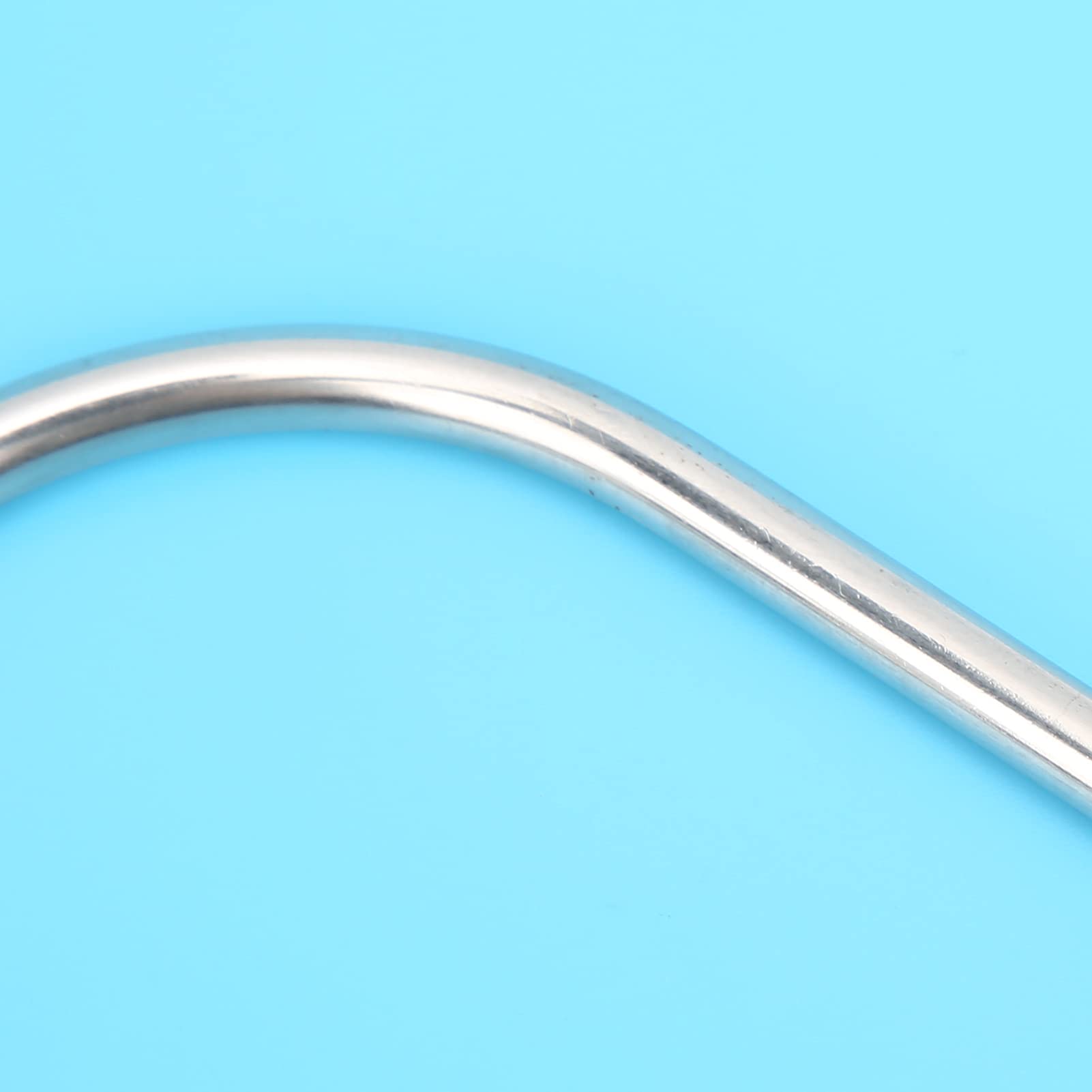 Screw in Hook Stainless Steel 8mm Threaded Ceiling Hanging Hook Metal Hardware Accessories for Home Garden Office Wear