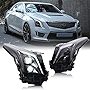 inginuity time LED Headlights for Cadillac ATS ATS-L 2013-2019 With Start Up Animation Sequential Indicator Front Lamp Assembly