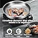 Genérico Sartén De Titanio Martillada Pro Con Tapa Imagen de Genérico Sartén De Titanio Martillada Pro Con Tapa