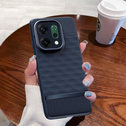 Image of amazon basics Shockproof Case for Oppo Reno14 Pro 5G | Full Camera Protection | TPU Flexible Back Cover for Oppo Reno14 Pro 5G (Steel Blue)