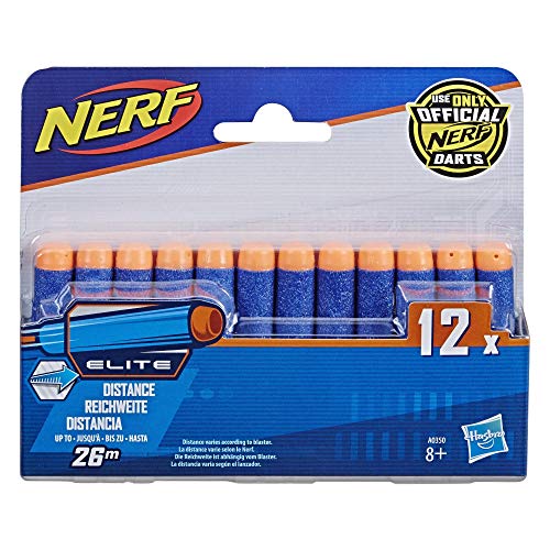 Nerf   Pack de 12 Dardos Elite (Hasbro A0350492)