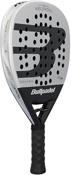 BULLPADEL Padel Racket NEURON 2025 | Professional Hybrid Shape Pala Padel | XtendCarbon 3K & MultiEva Core | Neuron Heart Stability & Wave Side Profile | Vibradrive Absorption & Hesacore Grip