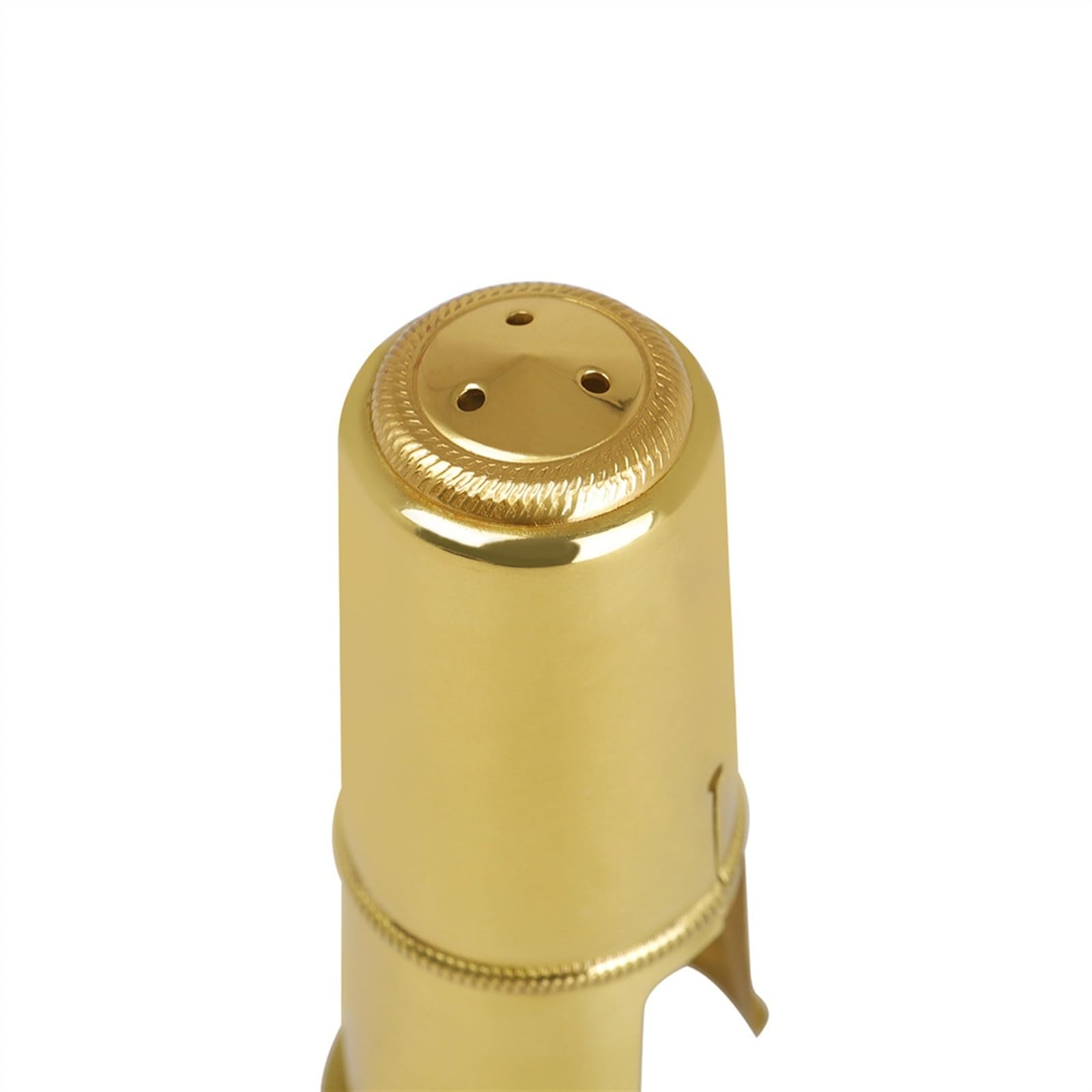 Części do Saksofonu Instrumentów Saksofon Altowy Złoty Metalowy Ustnik I Klips Do Saksofonu Altowego, Akcesoria Do Instrumentów Dętych Drewnianych (Color : Tenor)