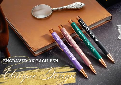 Stylo technicien en pharmacie écriture fluide lot de 4