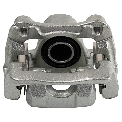 Image of TRQ Front and Rear Brake Caliper Set Zinc Coated Brackets Compatible with 2003-2006 Acura MDX