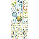 Blue Mountain Wallcoverings 31720520 Nickelodeon SpongeBob Self-Stick Photo Frame Decor Kit