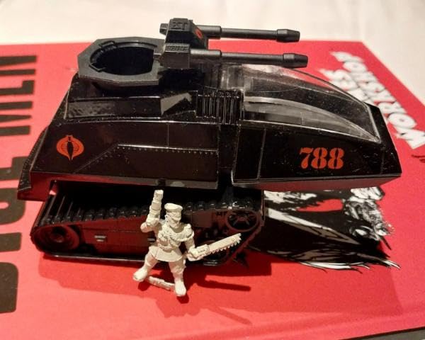 G.I. Joe 1:32 H.I.S.S. Auto Die-Cast Con Figura Destro | Giocattolo Da Collezione In Metall - 5