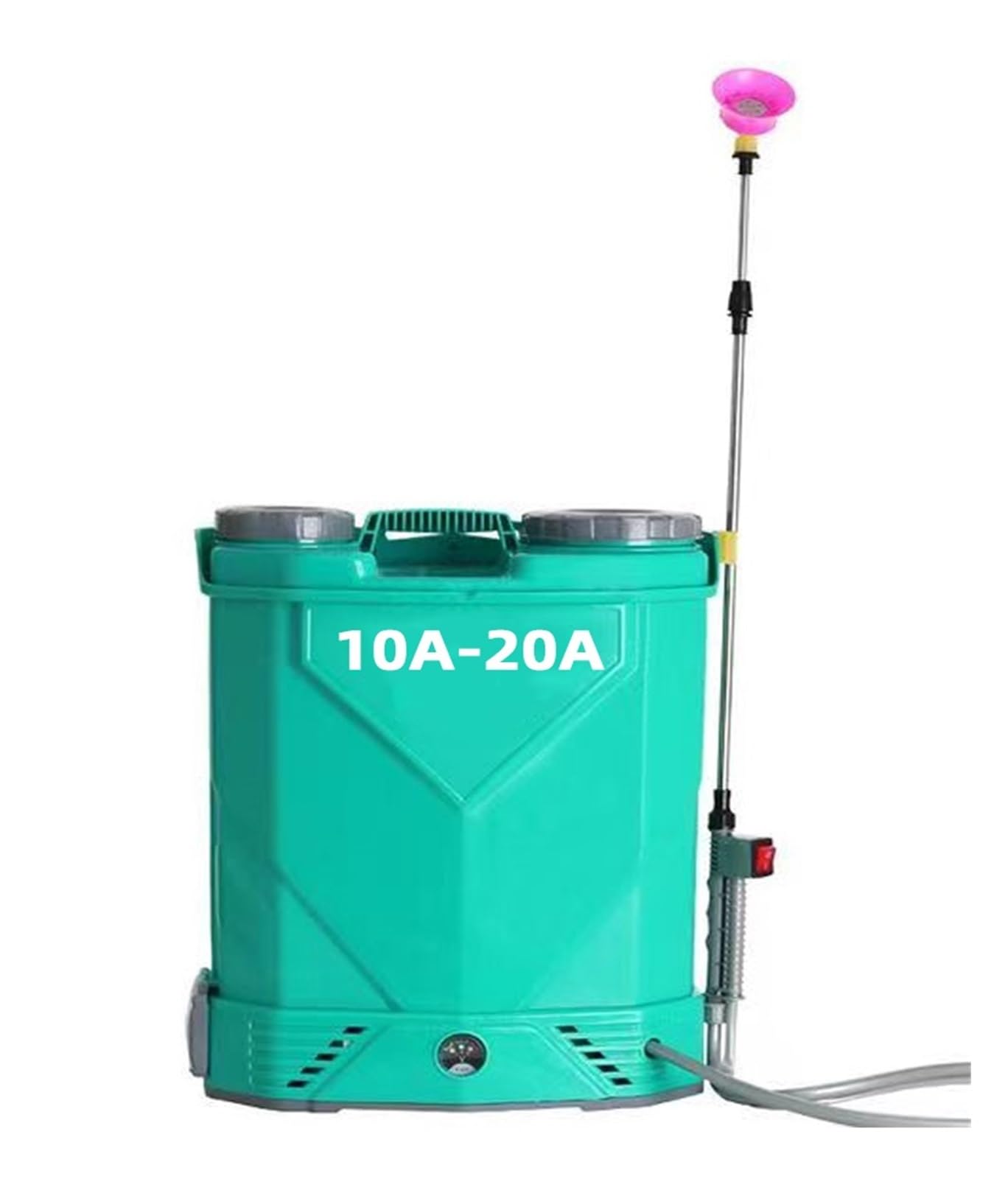 JVDDI 20L Electric Agricultural Garden Sprayer, Recharable Adjustable Garden Tool, High-pressure Atomizing Watering Spray(16A 6L)