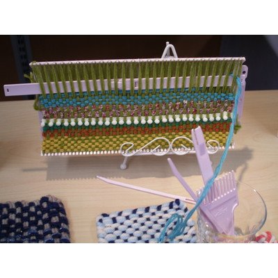 Amazon | クロバー 手芸 ミニ織り ツイン 織り機 57-969 | 編み機