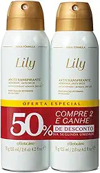 Kit Desodorante Antitranspirante Lily (2 unidades)