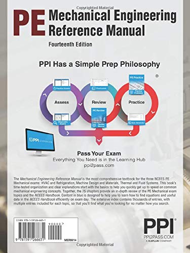 Ppi A Kaplan Company Lindeburg Pe, Michael R. Ppi Mechanical Engineering Reference Manual thumb #1