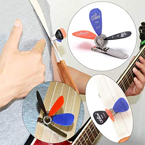 IKAAR Support de médiators en métal avec 3 médiators universels - Les Beatles, Paul McCartney, John Lennon, RIngo Starr, George Harrison IKAAR Support de médiators en métal avec 3 médiators universels – Image 8