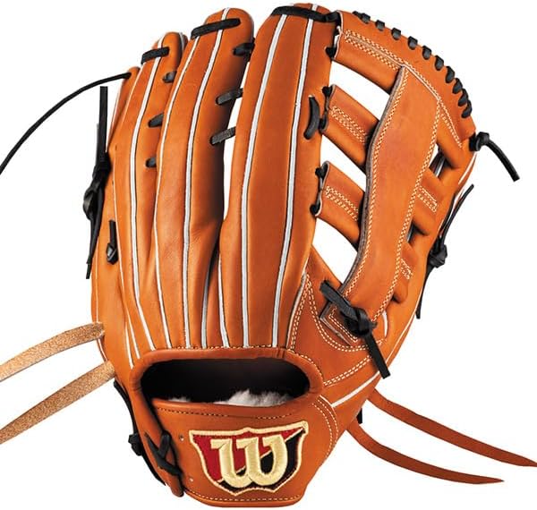 75型 野球Tオレンジ DUAL ウィルソンJapan Wilson 硬式Wilson グローブ