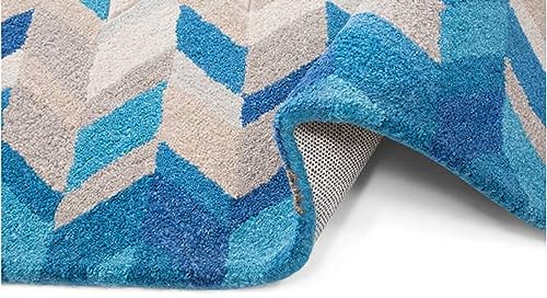 Image of Soft Pure Woolen Modern Collection Tufted Carpet for Living Room,Bedroom'Kitchen and Hall (12 X 15) Feet