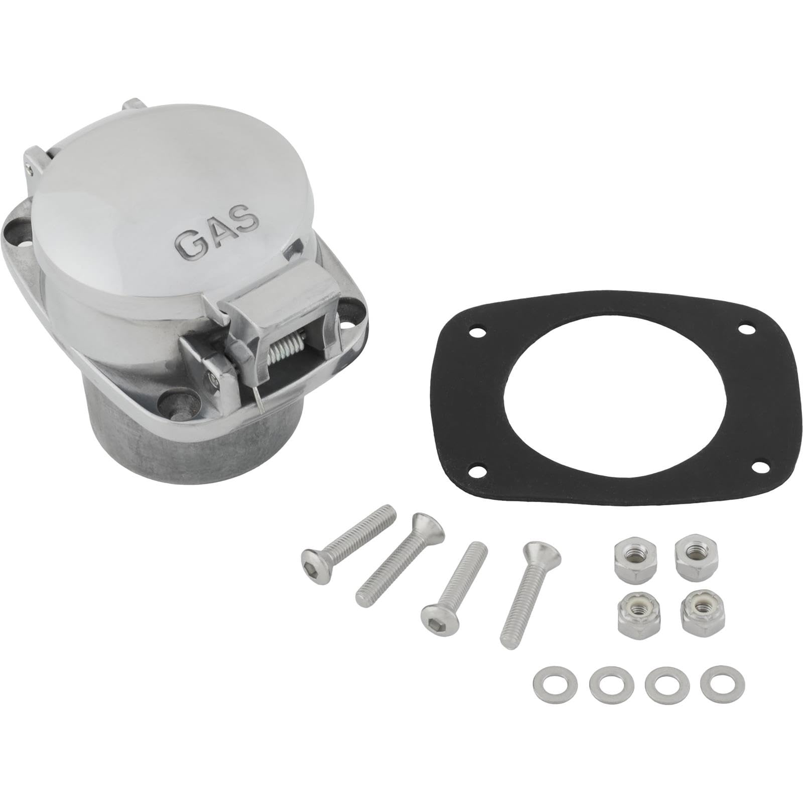 Small Cobra-Style Fuel Filler Neck Gas Cap