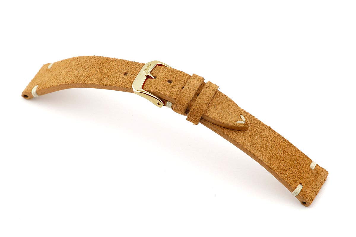 RIOS1931 Hudson Uhrenarmband Wildleder Handarbeit Made in Germany Klassisch