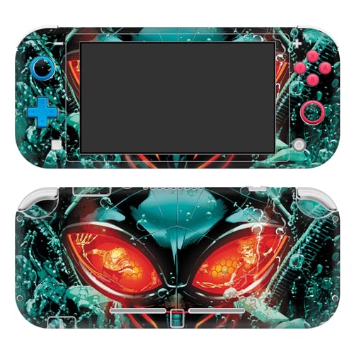 Autocollant Switch Lite Aquaman vinyle anti-rayures pour habiller et protéger votre console