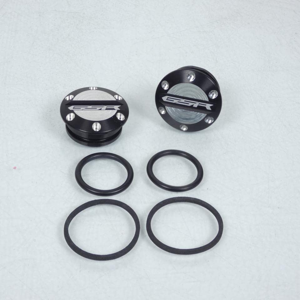 Tapón chasis Suzuki GSR 750 aluminio evita oxidación en tornillos de motor moto