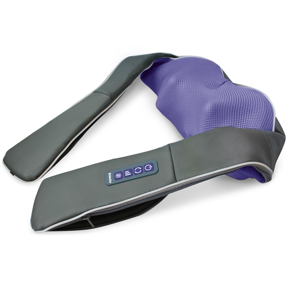 MASAŻER B.WELL MED-440 DO KARKU SZYI RAMION PLECÓW PAS MASUJĄCY GRZEJĄCY SHIATSU