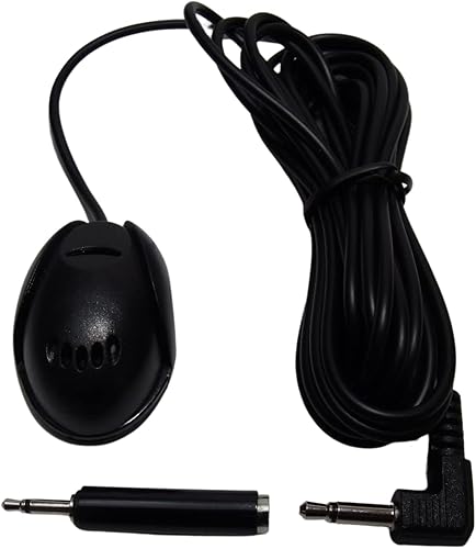 FingerLakes Conjunto de micrófono de coche para receptores habilitados para Bluetooth de 0.098in o 0.138in, unidades de cabeza estéreo de radio, DVD