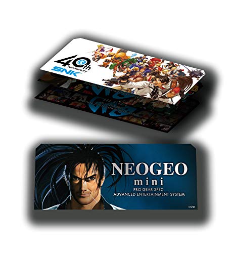NEOGEO mini - Random Characters Stickers - (4 pcs Set) 105x45mm