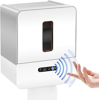Intelligenter Berührungsloser Toilettenpapierspender, Elektronischer Sensor-Papierhandtuchspender, mit Nachtlicht, USB-Aufladung
