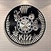 Produktbild OLB&VNM Wanduhr, Vintage Schallplatte Wanduhr Musikthema KISS Rock Band LED Uhren Wanduhr 12 Zoll B
