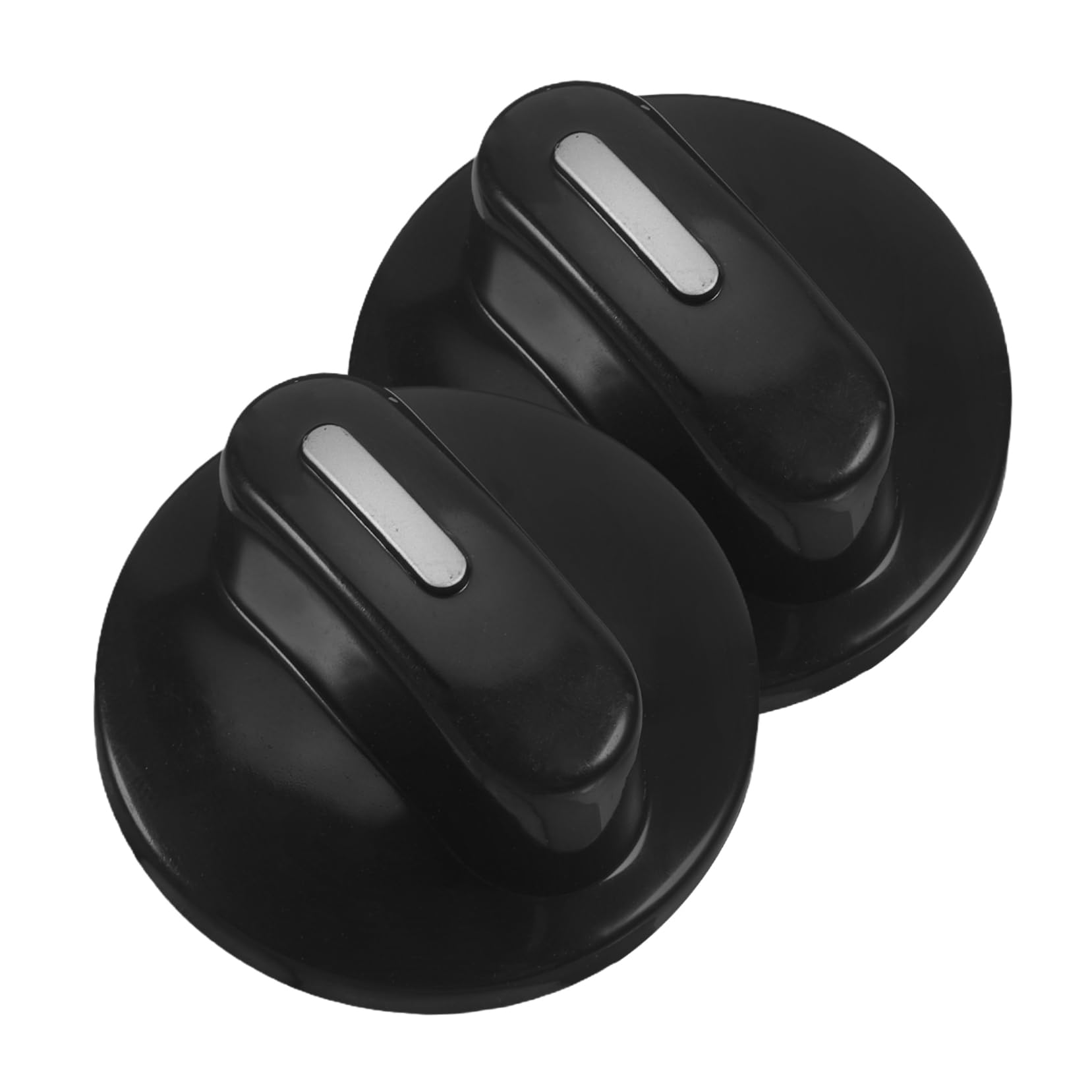 DECOMELODY Replacement Knobs for Electric Pressure Cooker Oven 2pcs Plastic Timer Switch Knobs 6mm D-shaft Fit Stove